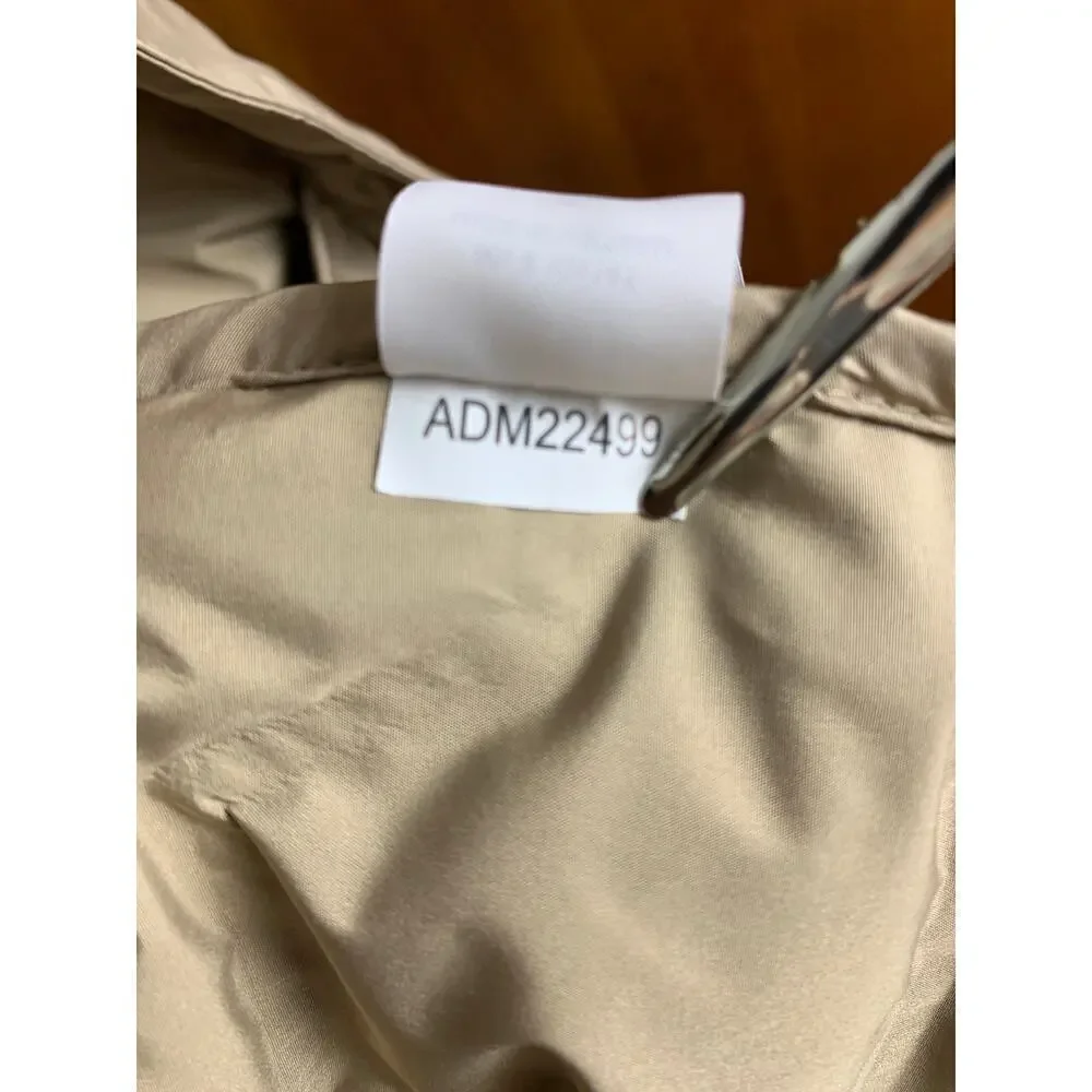 Alpine Designs Beige Zig Zag Puffer Coat Size XL